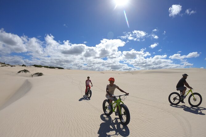 Morning Fatbike Dune Tour - Learning to ride, slide, and steer on sand