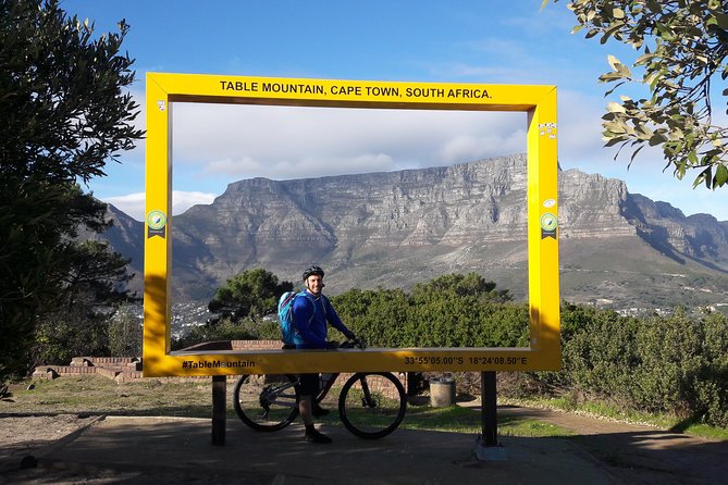 Mountain Biking Table Mountain to Constantia Morning Ride - Riding above Kirstenbosch Botanical Gardens