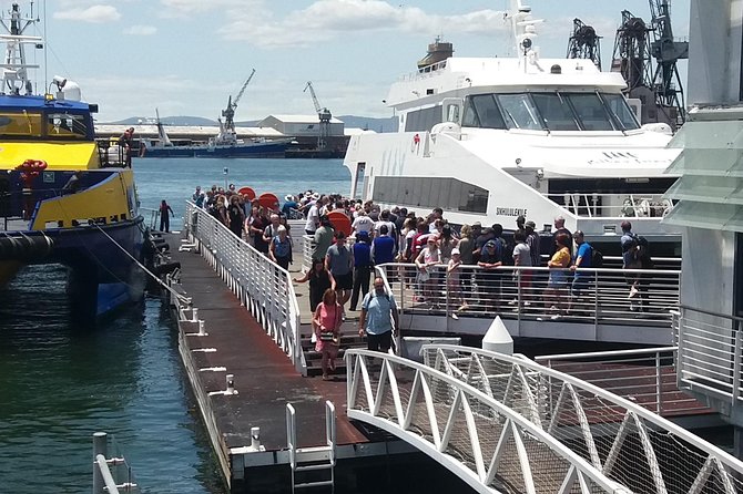 Nelson Mandela's Robben Island Prison Museum Cape Town City Tour + Ferry Tickets - The ferry from the V&A Waterfront
