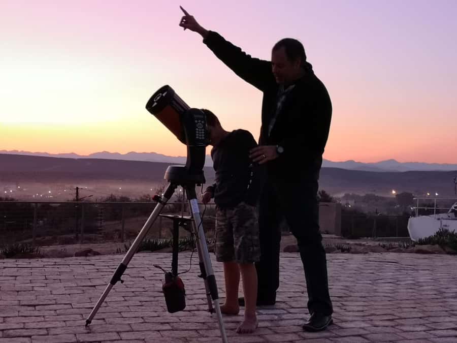 Oudtshoorn: Celestial Stargazing with Telescope and Guide - The telescope view, from the Moon to distant galaxies