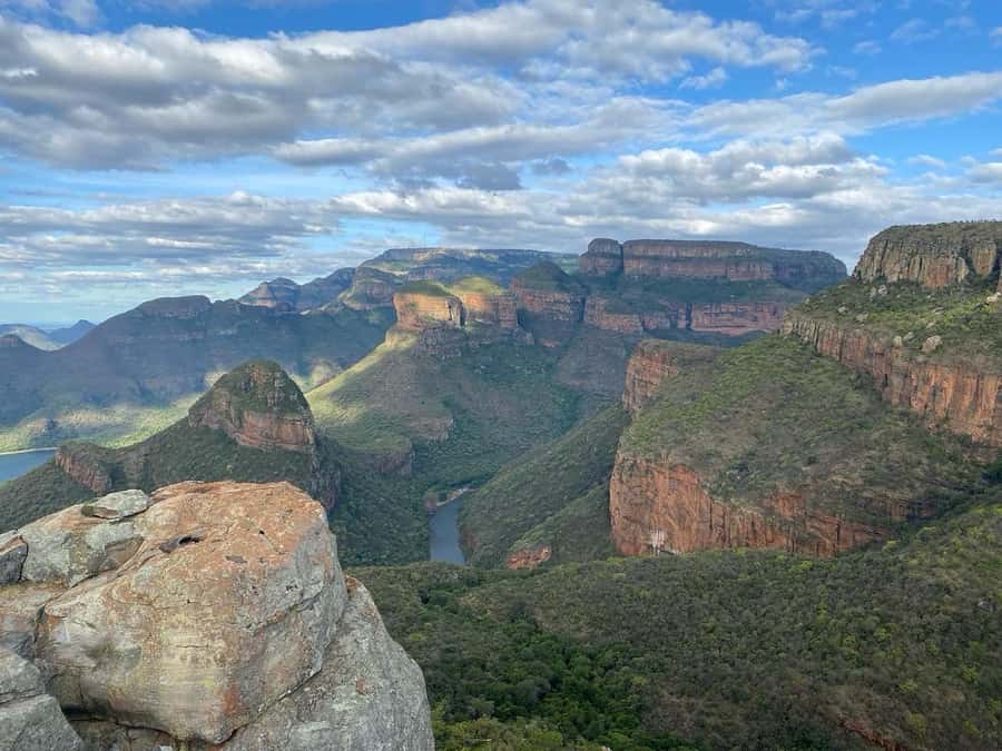 Panorama Route and Blyde River Canyon Tour from Hoedspruit - Berlin Falls and Lisbon Falls bring the sound of water