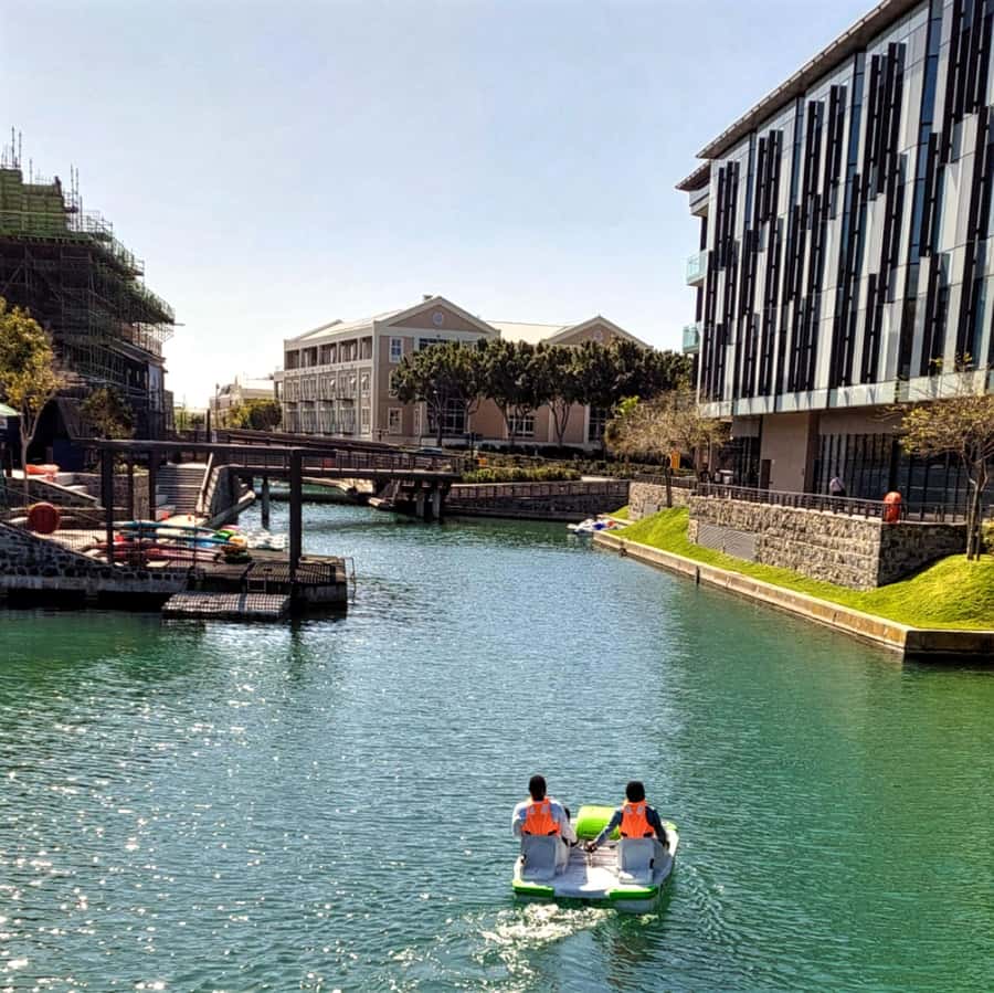 Pedal Boat Ride V&A Waterfront - Cape Town - Is $9 good value for 30 minutes?