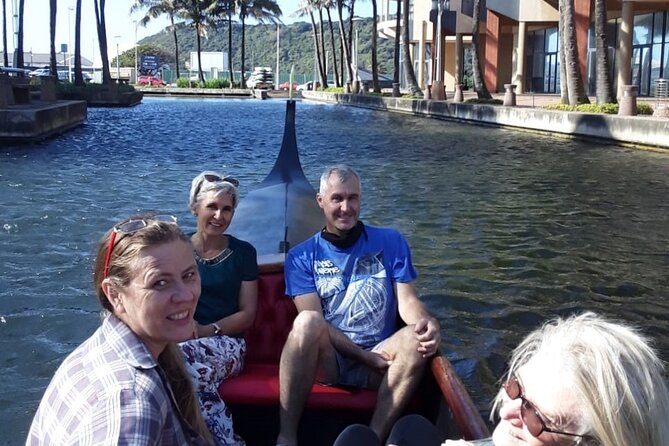 Picnic Gondola Boat Ride at Durban Point Waterfront Canal - A private gondola works well for couples