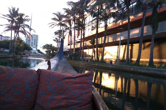 Picnic Gondola Boat Ride at Durban Point Waterfront Canal - The picnic basket adds a local touch