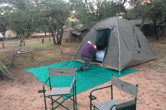 Pilanesberg camping Safari from Johannesburg - Meals, comfort, and the value of $611.14