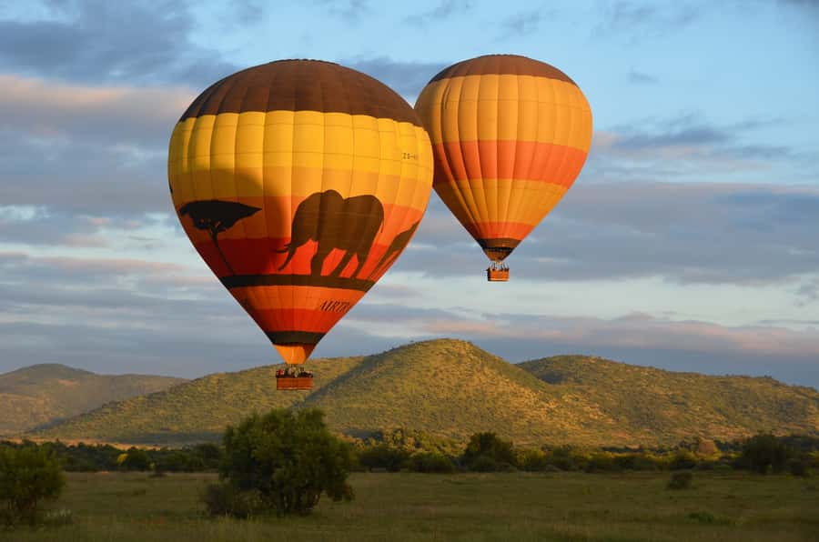 Pilanesberg National Park/Sun City Hot Air Balloon Safari - The early pickup and the long ride into the park