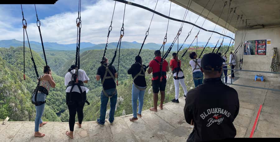PLETTENBERG BAY: Bloukrans Bridge Skywalk Tour and HangOut - The museum puts the jump in context