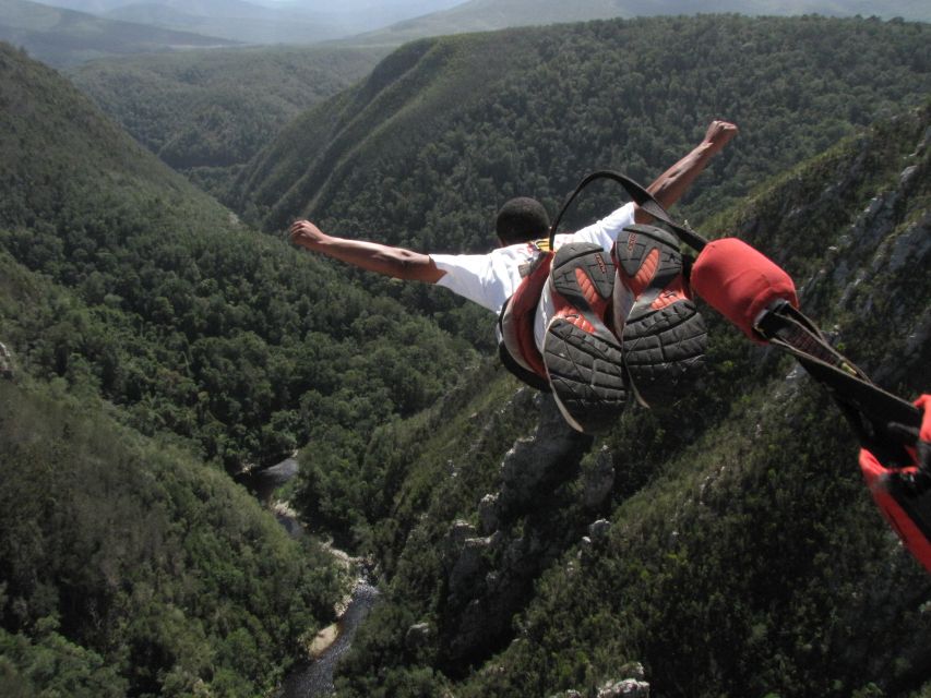 Plettenberg Bay: Bungee Jumping with Zipline and Sky Walk - Arriving at Bloukrans Bridge