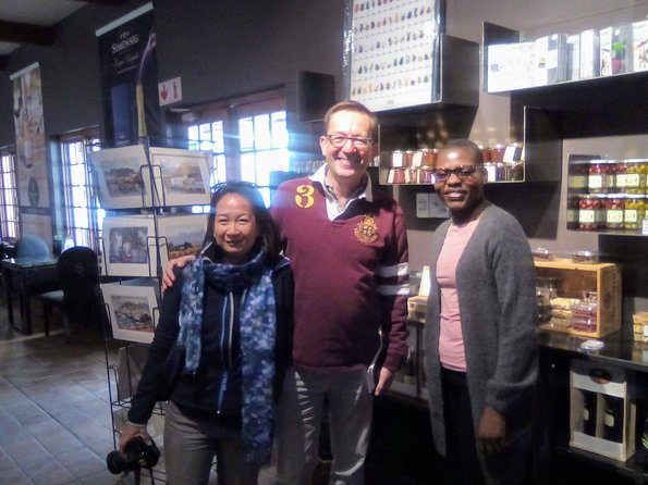 Pneuma private travel & tours, creating memories and friends never forgotten - What Paul, Evidence, and Mandla add to the day