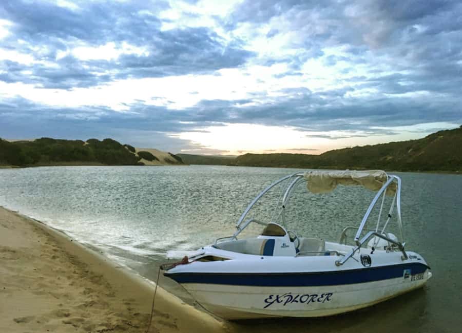 Port Elizabeth: River Cruise on the Sundays River - Climbing the highest dune stop
