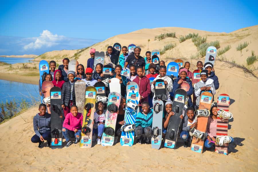 Port Elizabeth: Sandboarding with Short Boat Trip - Learning to sandboard, one short run at a time