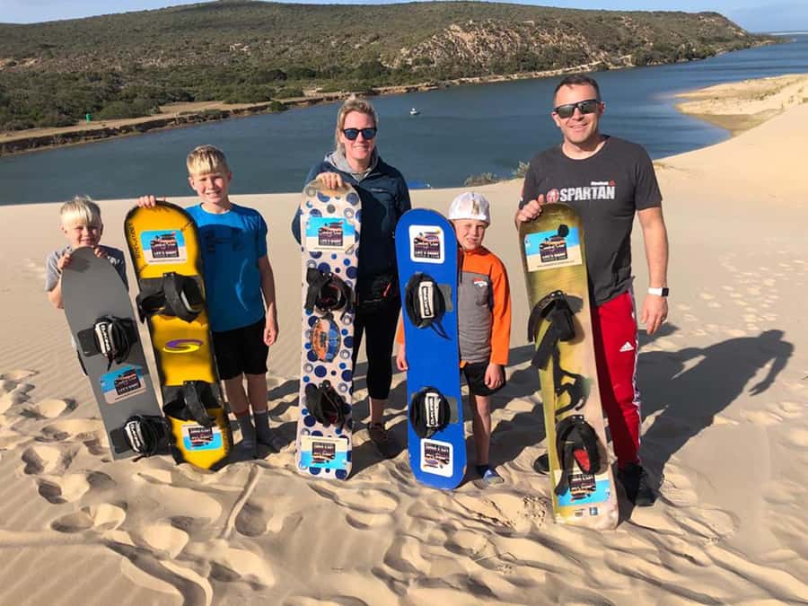 Port Elizabeth: Sandboarding with Short Boat Trip - Safety, falls, and what to ask first