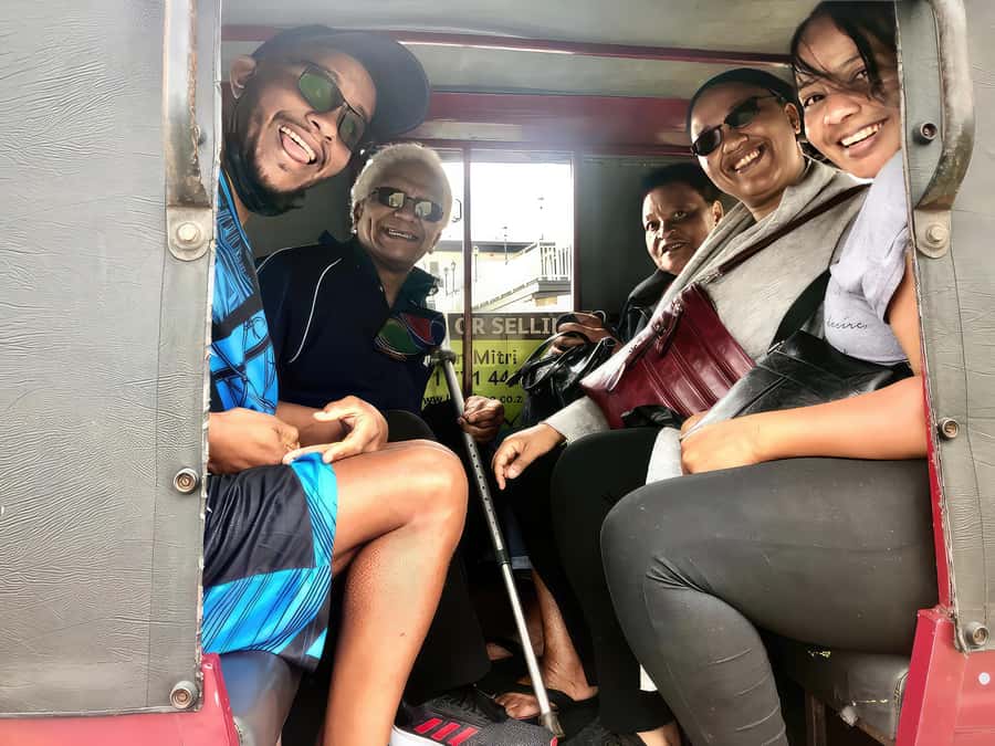 Port Elizabeth tuk-tuk tour, experience the natural beauty. - Along the beachfront with the sea air around you