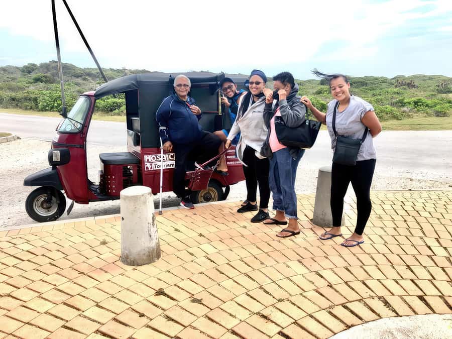 Port Elizabeth tuk-tuk tour, experience the natural beauty. - Meeting rescued penguins at the rehabilitation center