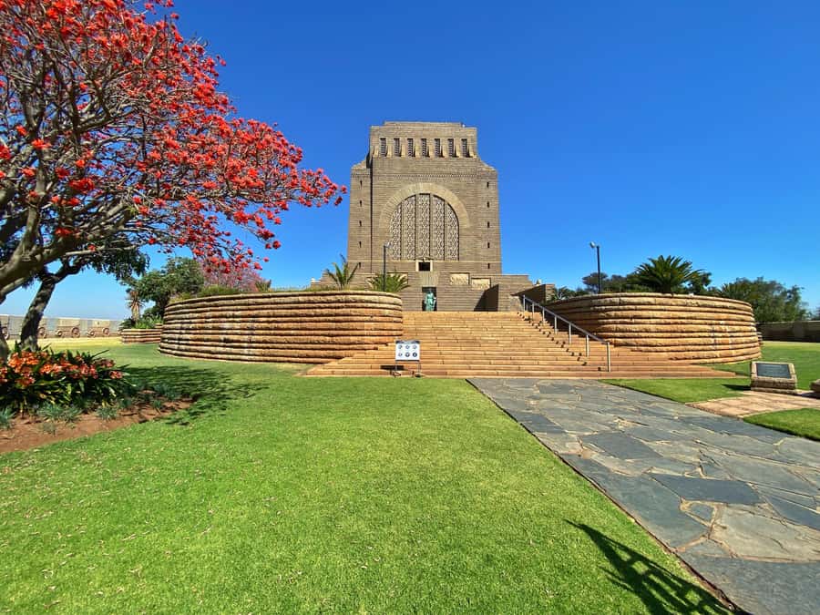 Pretoria: Pretoria City and Lion Park Tour - The Voortrekker Monument and the Great Trek
