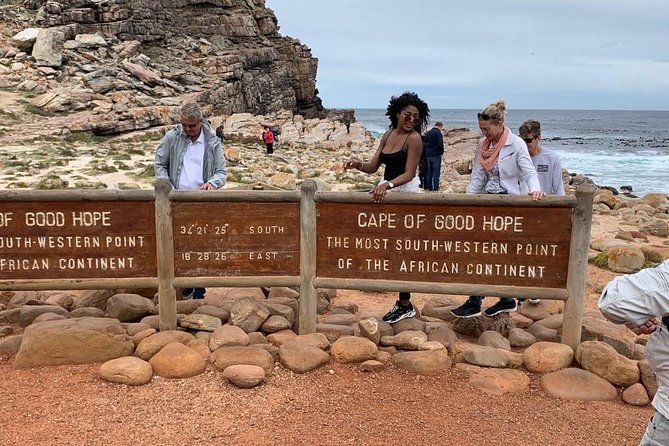 Private Full Day Tour To Cape Point, Penguins With Table Mountain. - Maiden’s Cove and Camps Bay views
