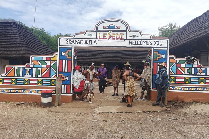 Private Lesedi Cultural Village Half Day Tour - The dance performance is the emotional high point