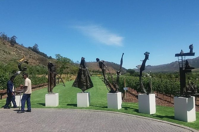Private Wine tasting Cape Town Wineries Stellenbosch Franschoek Paarl full Day - Pairing wine with cheese, olives, and biltong
