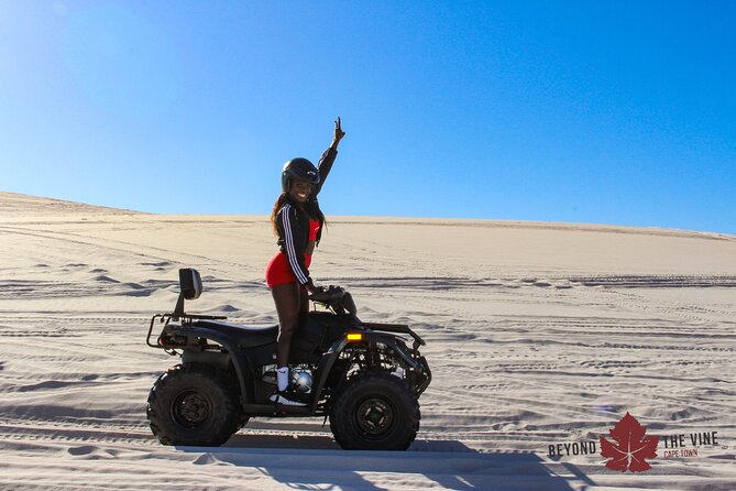 Quad bike in the Atlantis sand dunes Cape Town - Key points at a glance