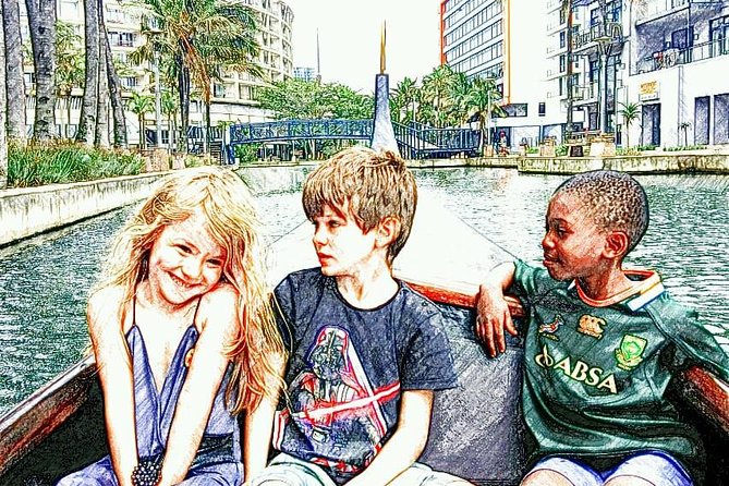Relaxing Gondola Boat Ride on the Durban Point Waterfront Canal - A quiet ride through Durban’s Point Waterfront
