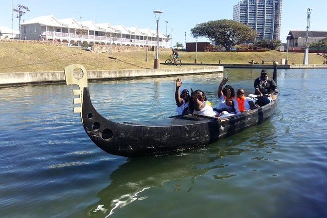Relaxing Gondola Boat Ride on the Durban Point Waterfront Canal - A private ride, with one important group-size detail