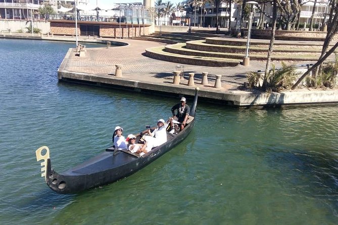 Relaxing Gondola Boat Ride on the Durban Point Waterfront Canal - When to go for the best mood