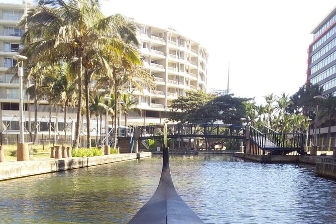 Relaxing Gondola Boat Ride on the Durban Point Waterfront Canal - What the African gondola adds