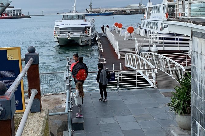 Robben Island & Surprise stops tickets confirm by 8am next day. - The Waterfront departure and ferry crossing