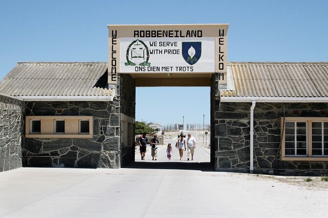 Robben Island Tour including Pick Up & Drop Off from Cape Town - The island bus route, from graves to bunkers