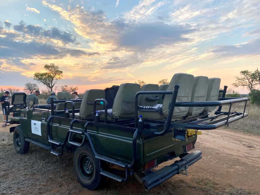 Sabie Game Reserve: Sunset Safari with Sundowners - A Long Ride From Hazyview to Sabie Game Reserve