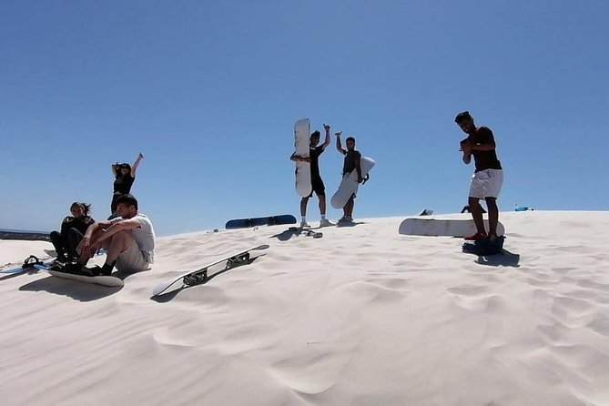 Sandboarding from Cape Town - The walking and weather factors