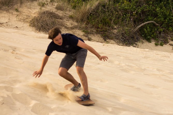 Sandboarding in Jeffreys Bay, South Africa - Meeting at Dolphin Drive and Walking to the Beach