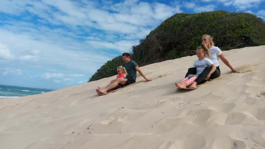 Sandboarding Jeffreys Bay - Coastal views and the chance of marine wildlife