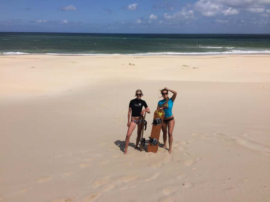 Sandboarding Jeffreys Bay - Who will enjoy this most