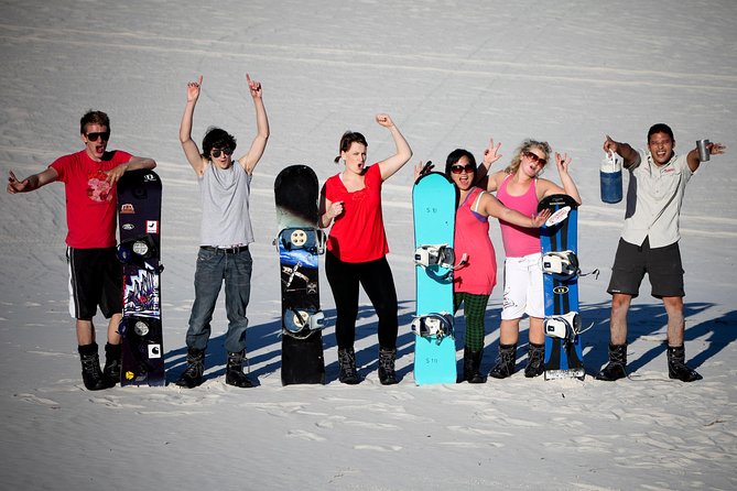 Sandboarding - Leaving Cape Town at 10am