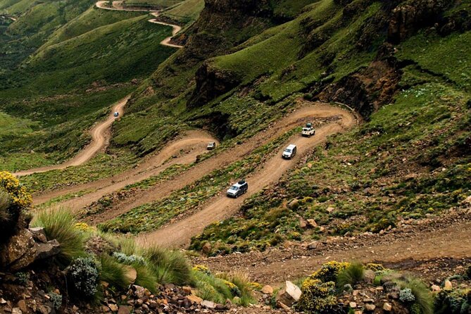 Sani Pass 4 x 4 Tour and Lesotho Full Day Tour From Durban - Hairpin bends, wildflowers, and high mountain views