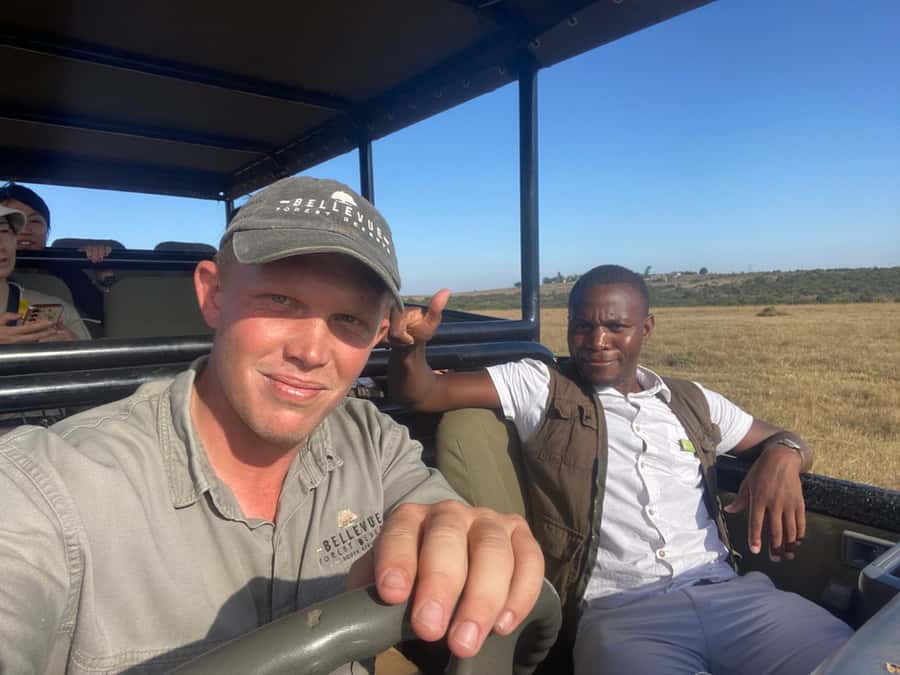 Schotia Private Game Reserve Safari - The 50-minute ride from Port Elizabeth