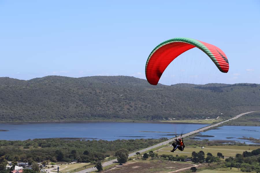 Sedgefield: Standard Tandem Paragliding Flight - The video option and what to bring