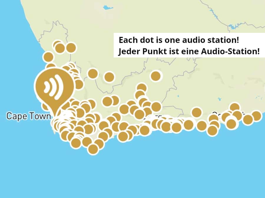 South Africa: Audioguide App for Garden Route & Western Cape - Key points to know before you book
