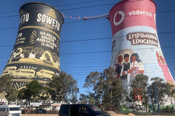 Soweto & Apartheid Museum Combo Tour - A brief look at the cooling towers