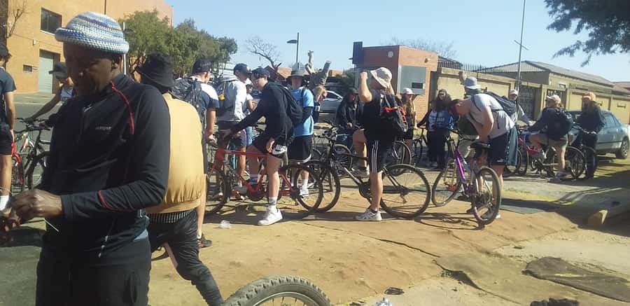 Soweto: Bike Tour with a Local Tour Guide - Orlando Stadium and everyday township life