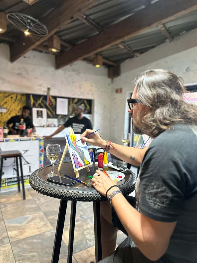 Soweto: Sip & Paint Walking Tour & Take Home a Canvas - What the $31 price really buys you