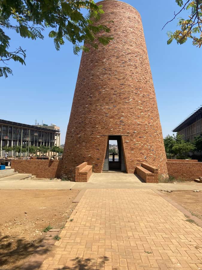 Soweto Tour; Mandela House; Vilakazi Street; Market Culture - Orlando Towers and the view across Soweto
