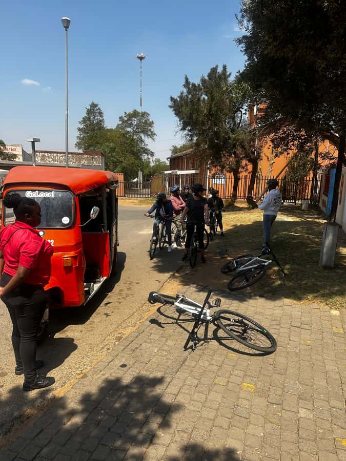 Soweto Tuk-Tuk Food & Beer Tour - Amagwinya, a traditional drink, and the first beer stop