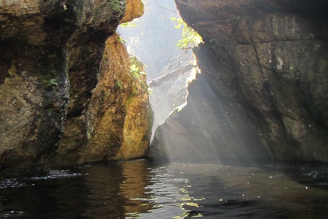 Standard Canyoning Trip in The Crags, South Africa - The 30-meter zipline finale