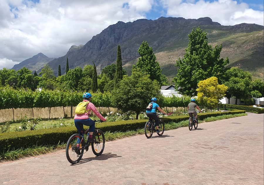 Stellenbosch: Historical Bike Tour & Wine Tasting - Into the Jonkershoek Valley