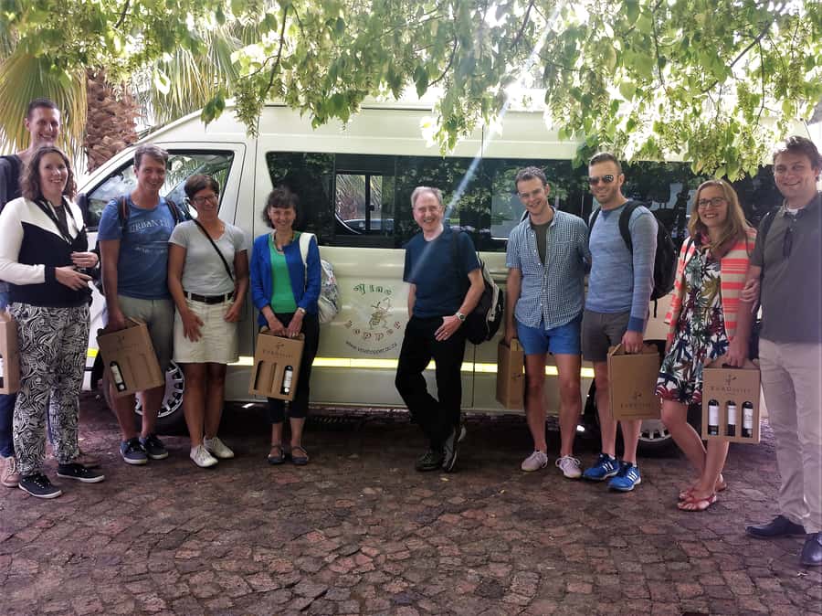 Stellenbosch: Hop-On Hop-Off Northern Route Wine Tour - Delheim for food, views, and a slower pause