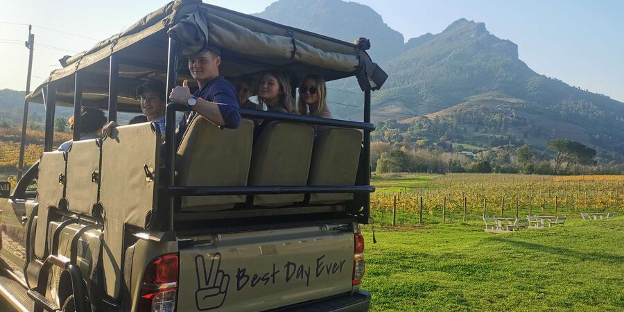 Stellenbosch North Guided Wine Safari (Tastings Excluded) - Meeting at Visit Stellenbosch
