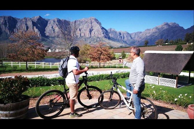 Stellenbosch Private E-Bike & Wine Tour - First stop: Zorgvliet Wine Estate