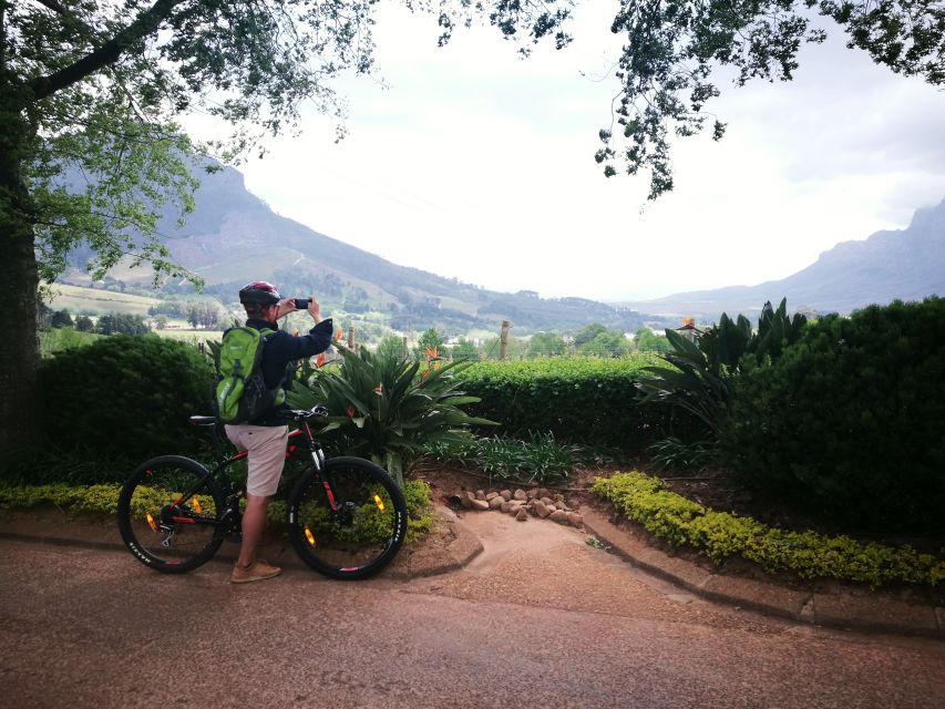 Stellenbosch: Stellenbosch Private E-Bike & Wine Tour - Booking flexibility and practical limits